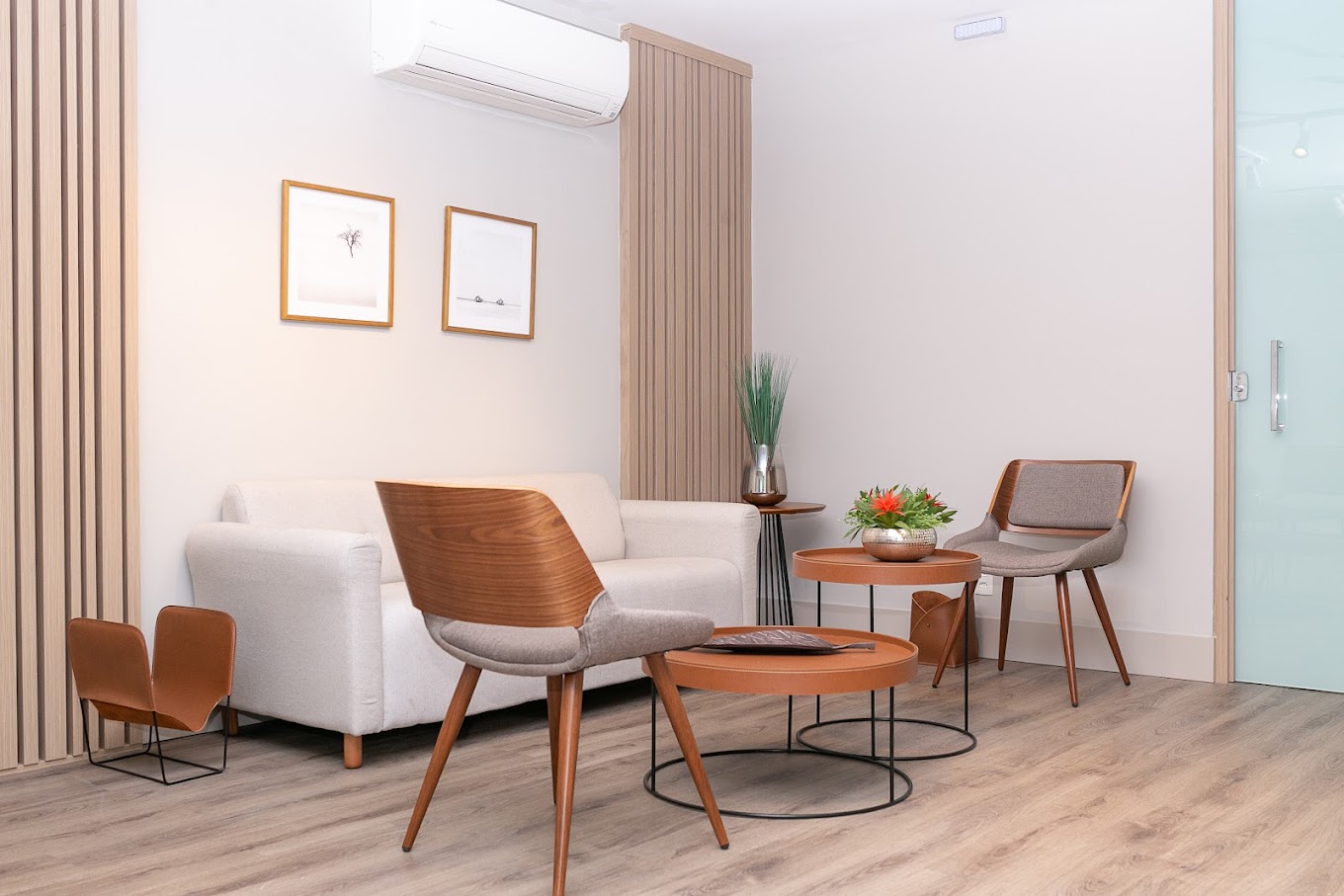 Sala de espera do consultório do Dr. Rodrigo Beraldo em Jundiaí