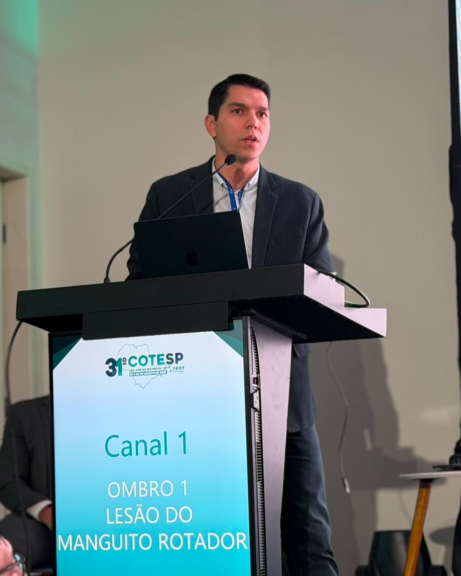 31º COTESP, palestra sobre augmentation no manguito rotador em São José do Rio Preto